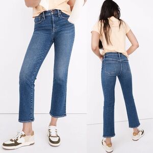 Madewell Cali Demi-Boot Jeans in Bodney Wash